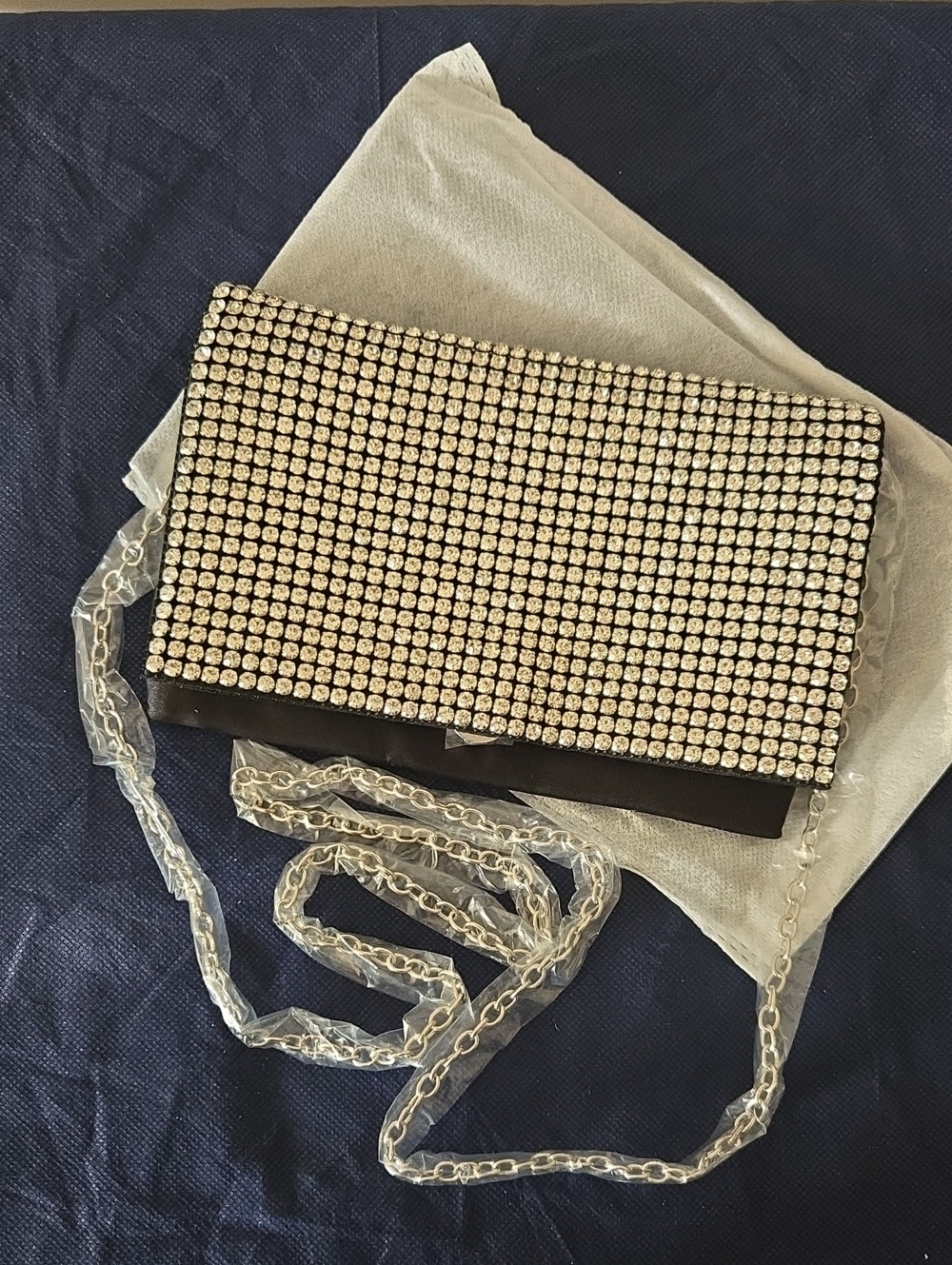 Stella Crystal Bag NWOT